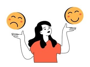 笑顔の違いで与える印象が変わる